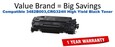 3482B001AA, CRG324 II, 324X Black Compatible Value Brand toner