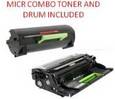 Lexmark 50F0UA0 Black Extra High Yield 20K Reman MICR Toner/Drum Combo