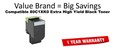 80C1XK0 Extra High Yield Black Compatible Value Brand Toner