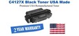 C4127X,27X High Yield Black Premium USA Remanufactured Brand Toner