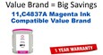 11,C4837A Magenta Compatible Value Brand ink