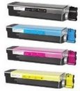 Okidata C5500 New Generic Brand 4 Color Set (K,C,M,Y) Toner Cartridge