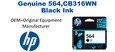 564,CB316WN Genuine Black HP Ink