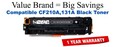 CF210A,131A Black Compatible Value Brand toner
