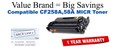 CF258A,58A MICR Compatible Value Brand toner