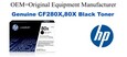 CF280X,80X Genuine High Yield Black HP Toner