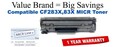 CF283X,83X MICR Compatible Value Brand toner