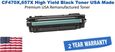 CF470X,657X High Yield Black Premium USA Remanufactured Brand Toner