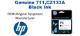 711,CZ133A Genuine Black HP Ink