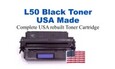 6812A001AA,L50 Black Premium USA Made Remanufactured toner