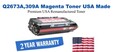 Q2673A,309A Magenta Premium USA Remanufactured Brand Toner