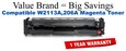 W2113A,206A Magenta Compatible Value Brand Toner