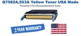 Q7582A,503A Yellow Premium USA Remanufactured Brand Toner